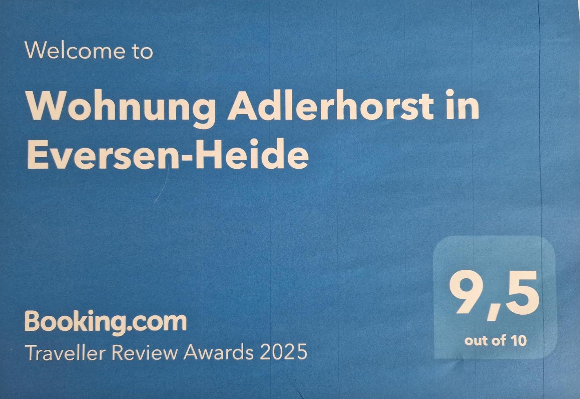 Wohnung Adlerhorst In Eversen-Heide エクステリア 写真